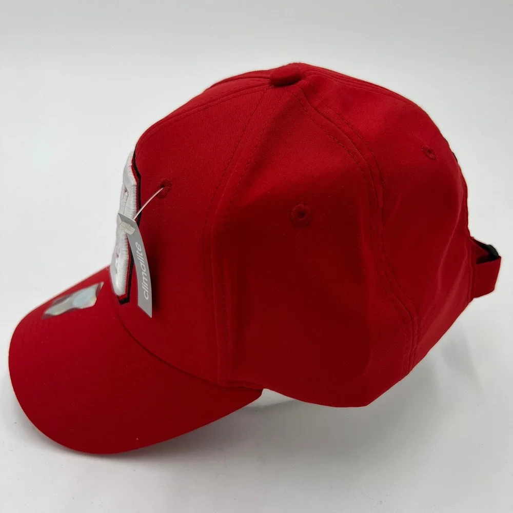 NC State Wolfpack Red Adjustable Hat Cap Embroidered Logo NCAA‎ New